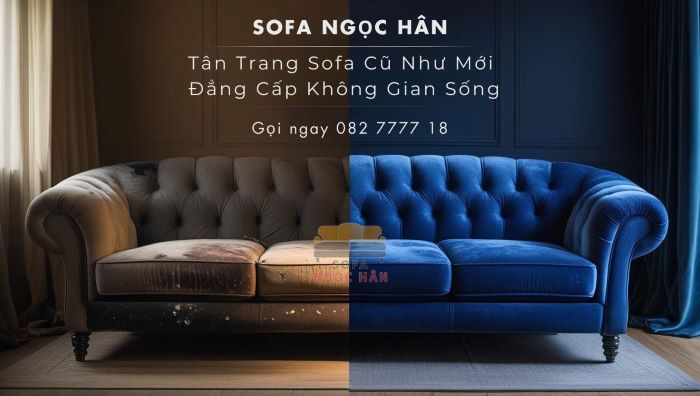 Dịch vụ bọc ghế sofa tại Sofa Ngọc Hân - Tân trang sofa cũ như mới